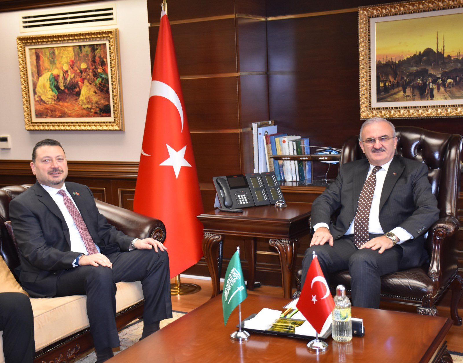 Sayın Büyükelçi'nin Sayın Türkiye İçişleri Bakan Yardımcısı ile Görüşmesi