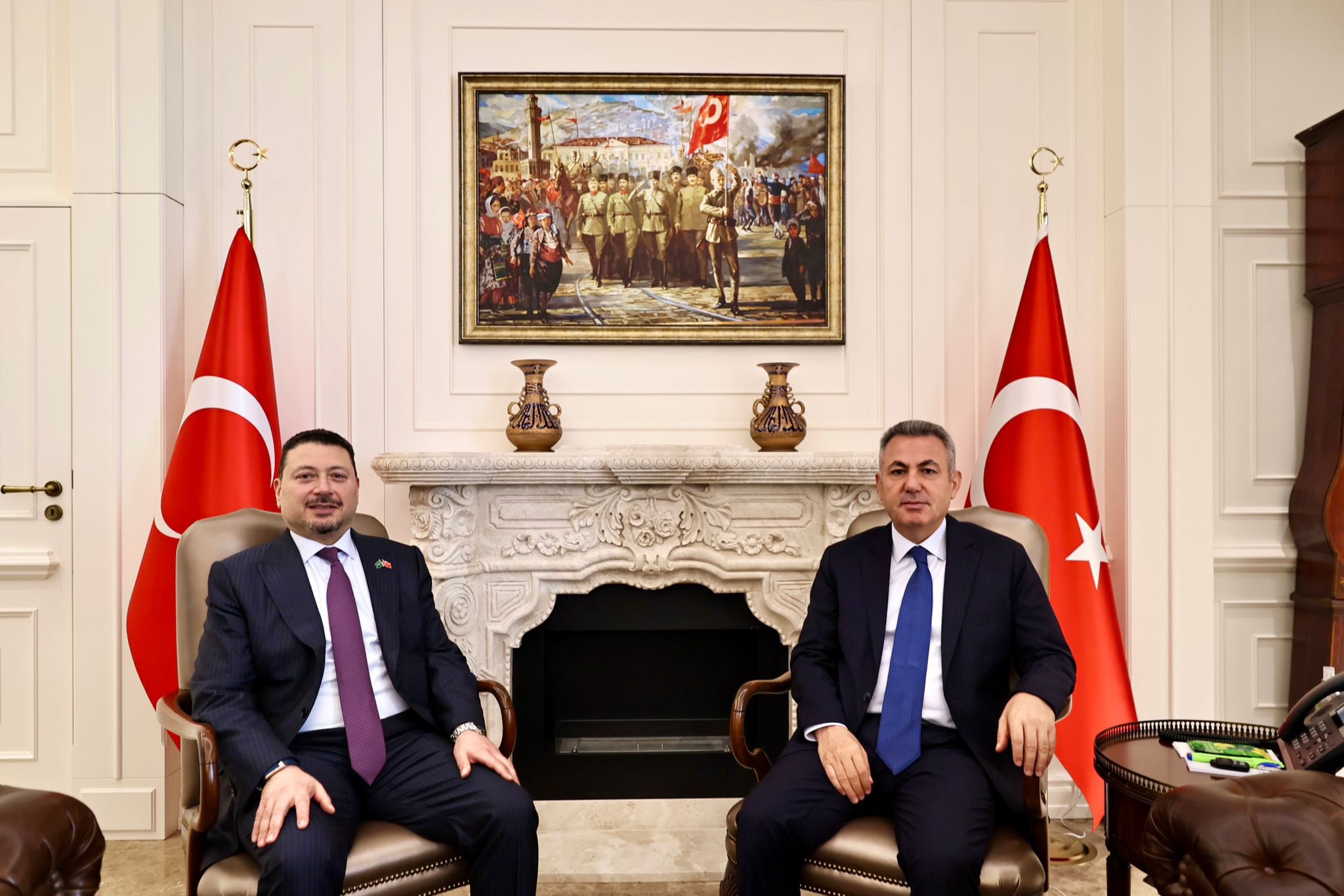 Sayın Büyükelçi'nin Sayın İzmir Valisi ile Buluşması 