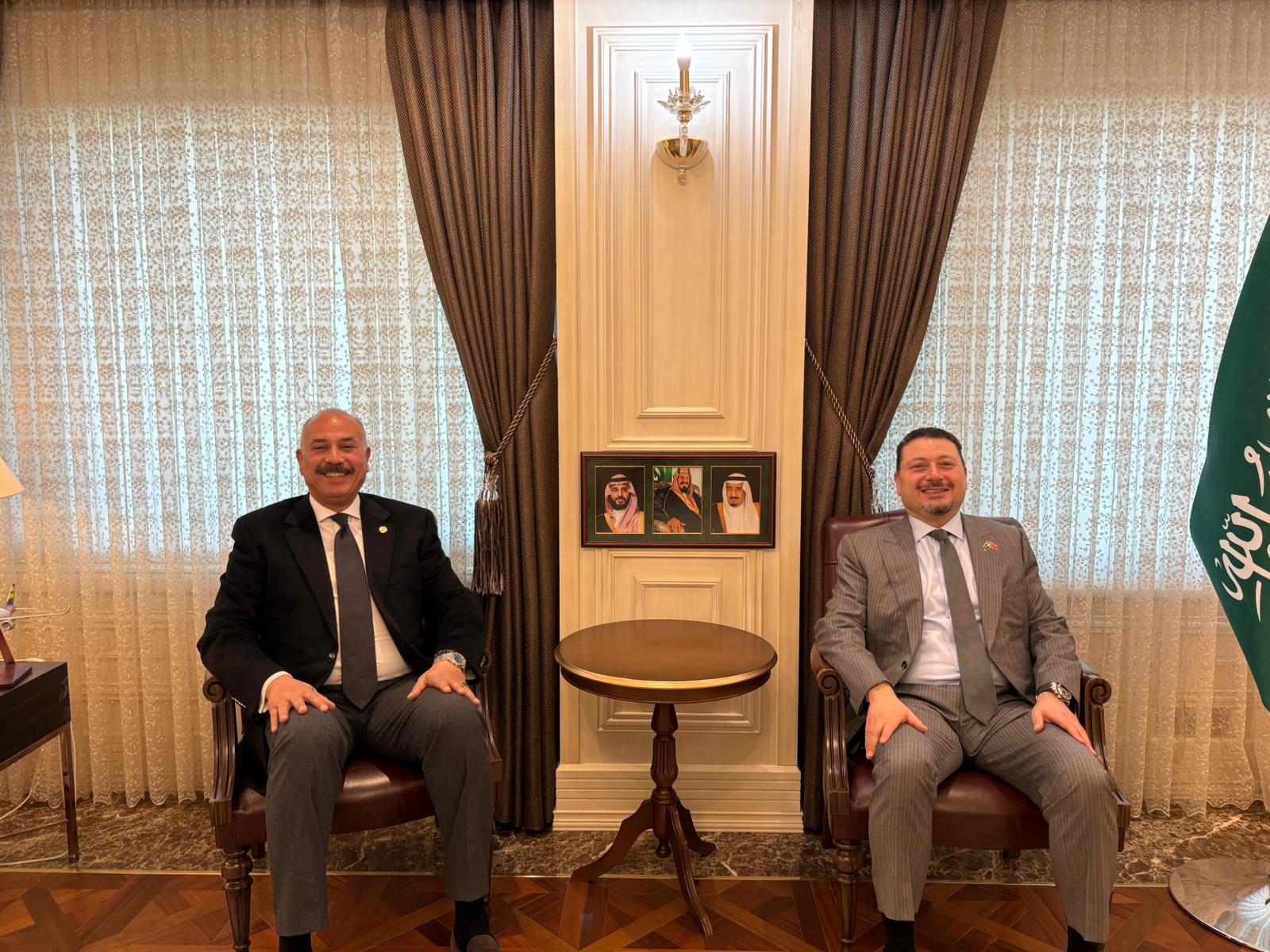 Sayın Büyükelçi'nin Arap Ligi’nin Büyükelçisi ile Görüşmesi