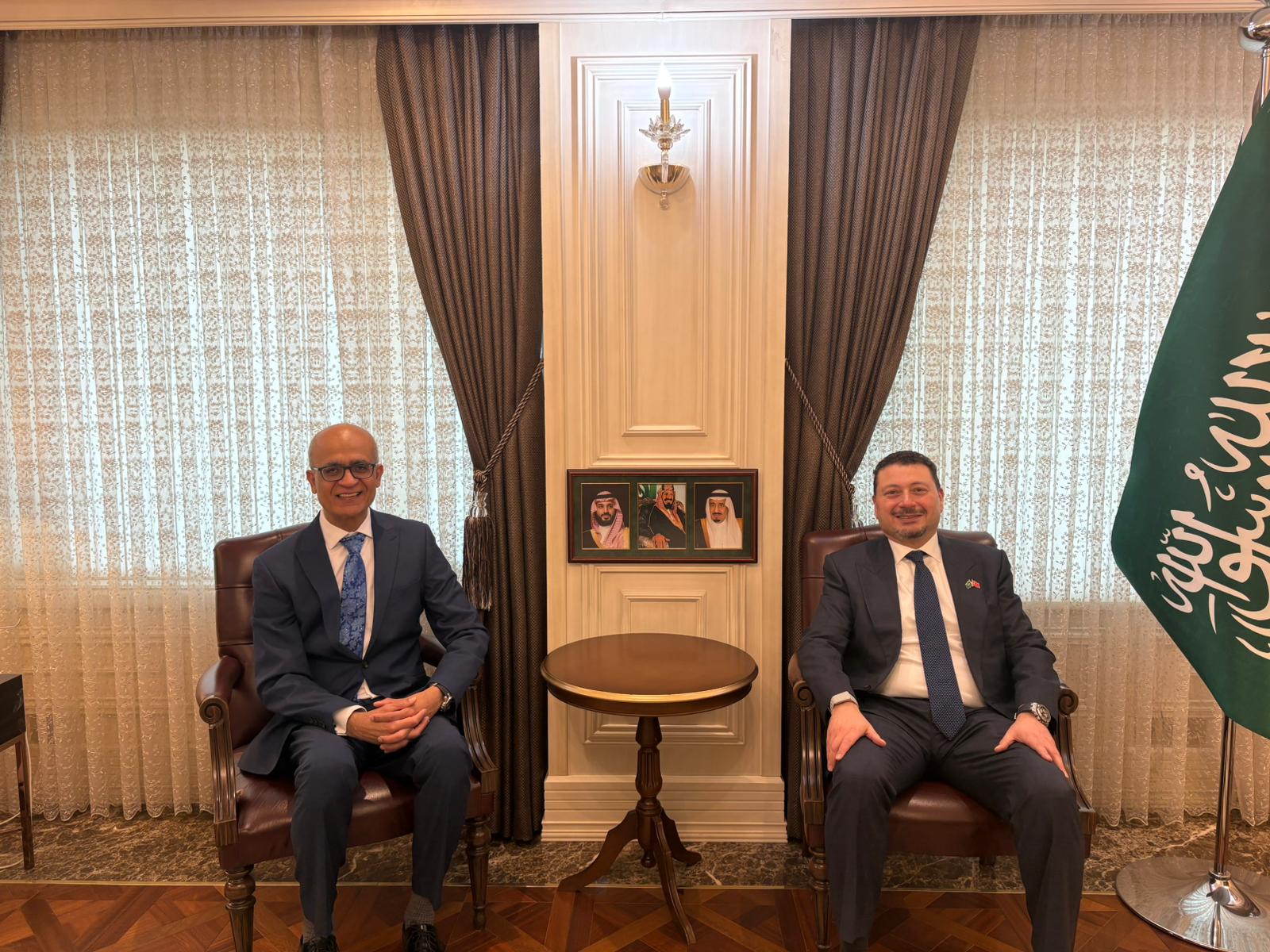 Sayın Büyükelçi'nin BM Teknoloji Bankası İcra Direktörü İle Görüşmesi 