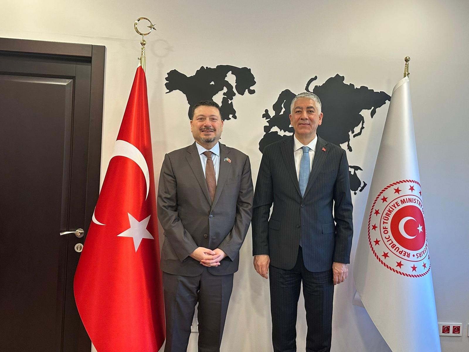 Sayın Büyükelçi'nin Sayın Dışişleri Bakan Yardımcısı ile Görüşmesi